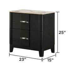 Load image into Gallery viewer, Opel - Nightstand - Black