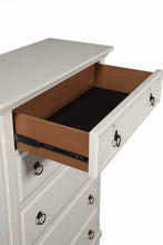 Load image into Gallery viewer, Solid Wood Five Drawer Chest - White