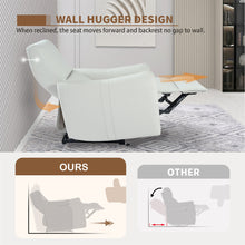 Load image into Gallery viewer, Wall Hugger Power Recliner Chair With USB Port (Type-C)