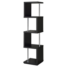 Load image into Gallery viewer, 4 Tier Bookcase With Accents