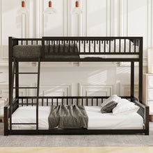 Load image into Gallery viewer, Bunk Bed With Ladder And Safety Guardrails