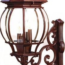 Load image into Gallery viewer, Chateau 4-Light Burled Wall Light - Walnut
