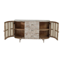 Load image into Gallery viewer, TV Console With Cane Doors - Multicolor