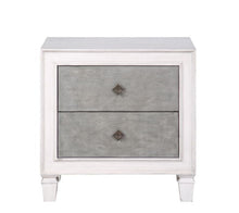 Load image into Gallery viewer, Katia - Weathered Night Stand - Gray / White