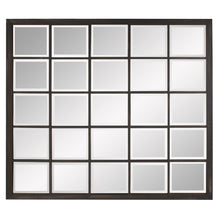Load image into Gallery viewer, Rectangular Antique Finish Mirror With Beveled Edge - Black