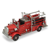 Load image into Gallery viewer, Truck Hand Painted Figurine Sculpture - Red