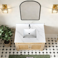 Load image into Gallery viewer, Bathroom Vanity Top With Undermount Single Bowl Sink