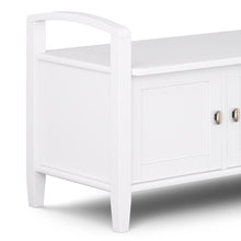 Load image into Gallery viewer, Warm Shaker - Handcrafted Entryway Storage Bench