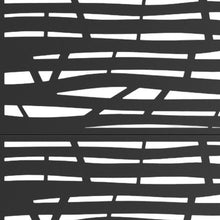 Load image into Gallery viewer, Three Panel Screen Room Divider (720025) - Black