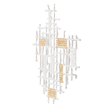 Load image into Gallery viewer, Wall Decor - White / Gold