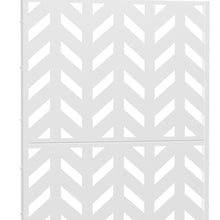 Load image into Gallery viewer, Three Panel Screen Room Divider (720228) - White