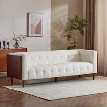 Load image into Gallery viewer, Contemporary 3 Seater Sofa With Tufted Design