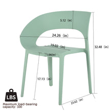 Load image into Gallery viewer, 4 Piece Set Of Modern Designed Single Chairs With Round Table
