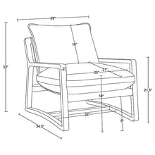 Load image into Gallery viewer, O'Brien - Upholstered Accent Chair - Sand
