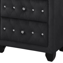 Load image into Gallery viewer, Sophia - 2 Drawer Upholstered Nightstand
