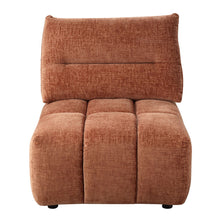 Load image into Gallery viewer, Loanna - Modular - Armless Chair - Coral Red Chenille