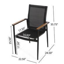 Load image into Gallery viewer, Barrister - Dining Chair (Set of 2) - Black / Natural