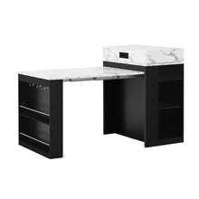 Load image into Gallery viewer, Extendable Dining Table With Folding Top