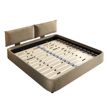 Load image into Gallery viewer, Cloud Bed Frame With Oversized Padded Movable Headboard