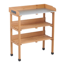 Load image into Gallery viewer, Outdoor Potting Table, 3 Tier Workbench