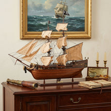 Load image into Gallery viewer, Hand Painted Model Boat (401970) - Brown