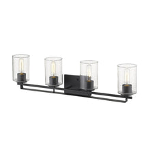 Load image into Gallery viewer, Orella 4-Light Sconce - Matte Black