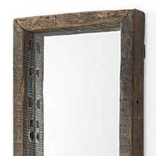 Load image into Gallery viewer, 12" Solid Framed Accent Mirror - Brown