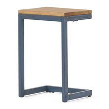 Load image into Gallery viewer, Wood Iron End Table (727049) - Walnut / Black