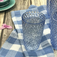 Load image into Gallery viewer, Leading Ware Diamond Cut Acrylic Drinking Glasses (Set of 4)