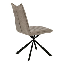 Load image into Gallery viewer, Tufted And Upholstered Faux Leather Dining Parsons Chairs (Set of 2) - Taupe