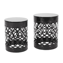 Load image into Gallery viewer, Delight - Powder Coated Iron End Table (Set of 2)