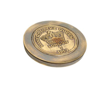 Load image into Gallery viewer, Makers To The Queen Compass With Leather Case - Brass