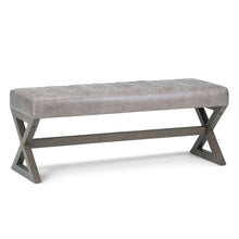 Load image into Gallery viewer, Salinger - Large Upholstered Ottoman Bench