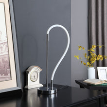 Load image into Gallery viewer, Bedside LED Table Lamp - Silver