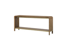 Load image into Gallery viewer, Waterfall - Console Table - Light Brown
