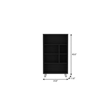 Load image into Gallery viewer, Six Tier Bookcase - Black