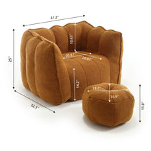 Load image into Gallery viewer, Soft Bean Bag Chair With High Resilient Foam