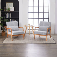 Load image into Gallery viewer, Accent Arm Chair With Pillow Upholstered