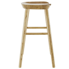 Load image into Gallery viewer, Backless Counter Height Bar Chair - Natural