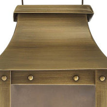 Load image into Gallery viewer, Manchester 1-Light Aged Pocket Wall Light - Brass