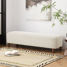 Load image into Gallery viewer, Contemporary Ottoman With Foam Cushion And Durable Upholstery