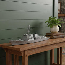 Load image into Gallery viewer, Hand Painted Model Boat (624358) - Gray