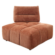 Load image into Gallery viewer, Loanna - Modular - Wedge - Coral Red Linen