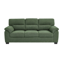Load image into Gallery viewer, 3 Seater Sofa With Padded Armrests And Triangular Leg