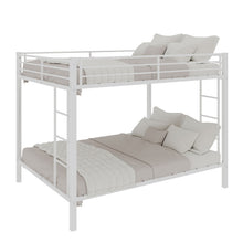 Load image into Gallery viewer, Bunk Bed For Kids, Convertible Frame With Ladders & Guardrail