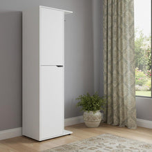 Load image into Gallery viewer, 71" Wood Accent Cabinet With Two Doors - White