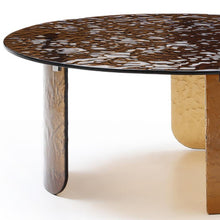 Load image into Gallery viewer, Glass Round Coffee Table - Bronze