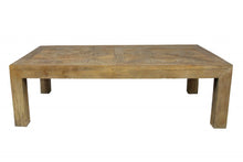 Load image into Gallery viewer, Classic Rectangular Wooden Coffee Table - Natural