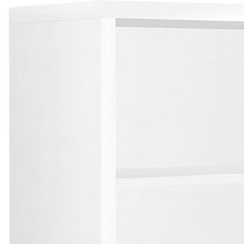 Load image into Gallery viewer, Adjustable Four Tier Bookcase (333357) - White