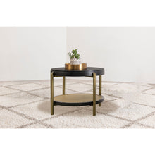 Load image into Gallery viewer, Benson - Round Table With Storage Shelf